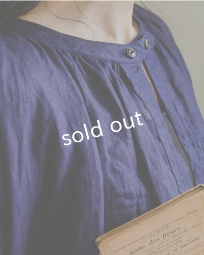 画像14: je suis comme je suis/花笑みのステッチドレス・ミルクホワイト