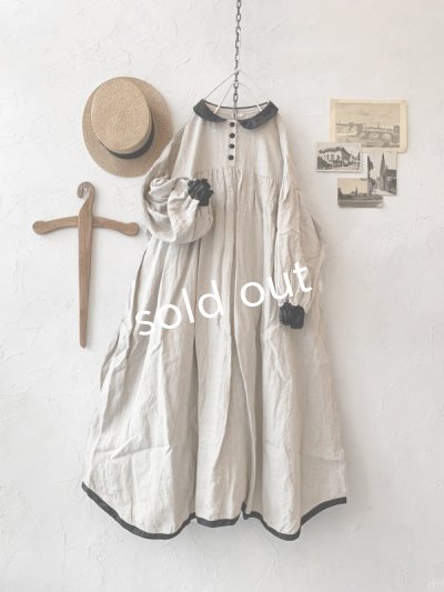 画像3: Avenue／丸襟ギャザーワンピース