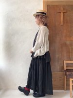 画像12: MARCHE' DE SOEUR／ベルギアンリネンカーディガン・生成り (12)
