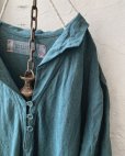 画像3: HALLELUJAH／Robe de femme de chambre 小間使いローブ衿付・turquoise
