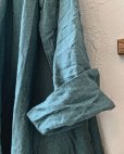 画像4: HALLELUJAH／Robe de femme de chambre 小間使いローブ衿付・turquoise