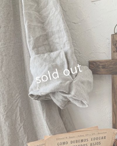 画像3: HALLELUJAH/Robe de femme de chambre 小間使いローブ衿付・flax