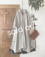 HALLELUJAH／Robe de femme de chambre 小間使いローブ衿付・flax