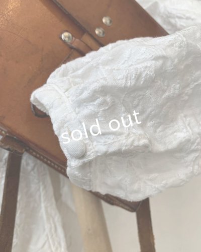 画像4: HALLELUJAH／Victorian Chemise ヴィクトリア時代のシャツ・Off White