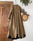 画像6: HALLELUJAH／Robe de femme de chambre 小間使いローブ衿付・brown