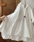 画像4: HALLELUJAH／Chemise de garçon Berger 羊飼い少年のシャツ・off-white