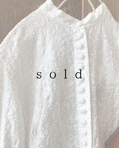画像2: HALLELUJAH／Victorian Chemise ヴィクトリア時代のシャツ・Off White