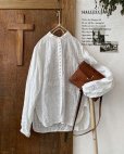 画像1: HALLELUJAH／Victorian Chemise ヴィクトリア時代のシャツ・Off White (1)