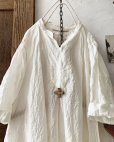 画像2: HALLELUJAH／Chemise de garçon Berger 羊飼い少年のシャツ・off-white (2)