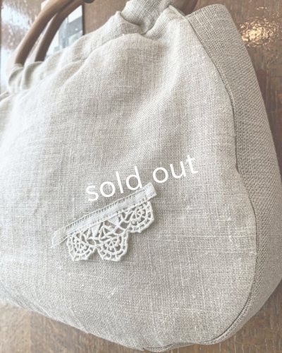 画像6: ecru-ke／木の持ち手バッグ・A