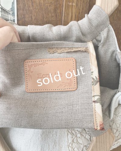 画像8: ecru-ke／木の持ち手バッグ・B