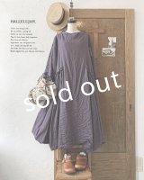 HALLELUJAH／1890's Bourgeron 羊飼いローブ・purple