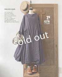 HALLELUJAH／1890's Bourgeron 羊飼いローブ・purple