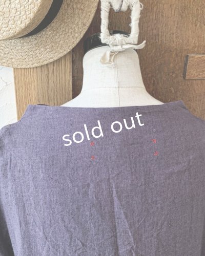 画像8: HALLELUJAH／1890's Bourgeron 羊飼いローブ・purple