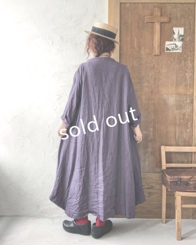 画像14: HALLELUJAH/1890's Bourgeron 羊飼いローブ・gray