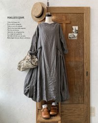 HALLELUJAH／1890's Bourgeron 羊飼いローブ・gray