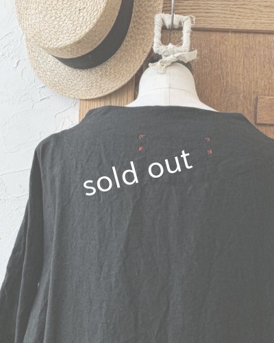 画像4: HALLELUJAH/1890's Bourgeron 羊飼いローブ・black