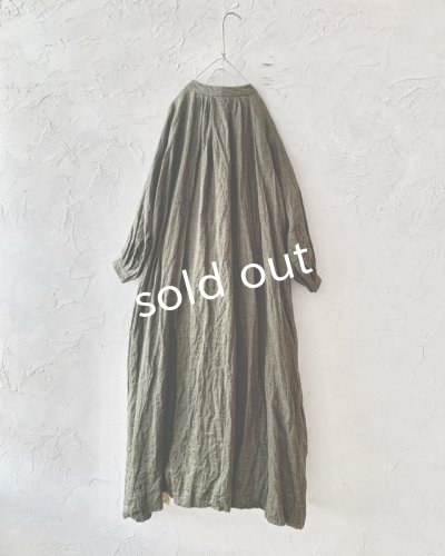 画像6: MARCHE' DE SOEUR/ワイドギャザーワンピース・カーキ