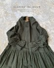 画像8: MARCHE' DE SOEUR／パフスリーブギャザーワンピース・カーキ (8)