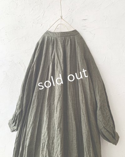 画像7: MARCHE' DE SOEUR/ワイドギャザーワンピース・カーキ