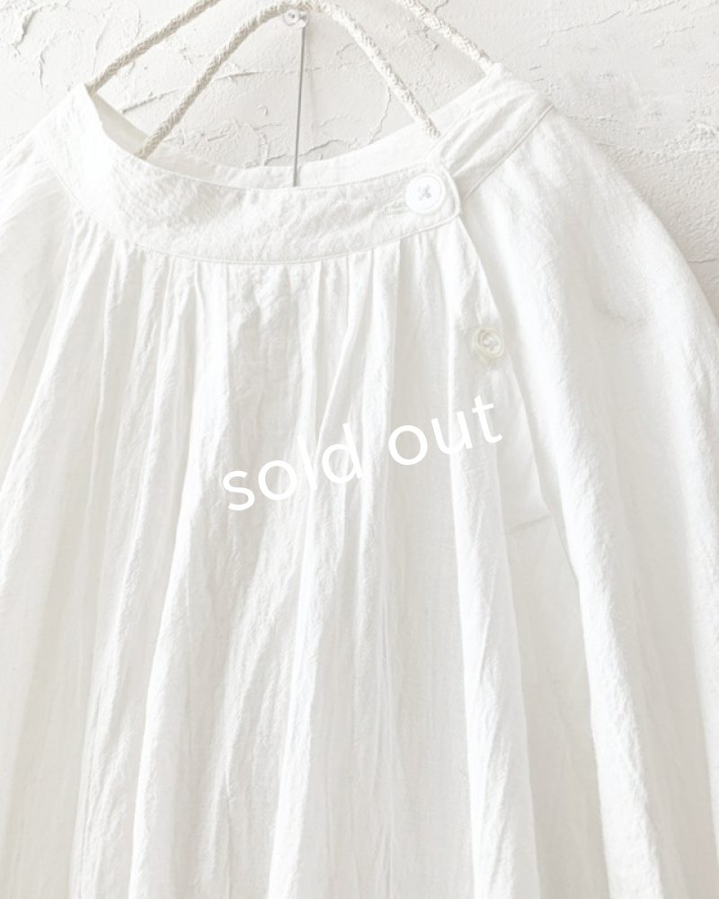 画像3: MARCHE' DE SOEUR／ワイドギャザーワンピース・オフ (3)