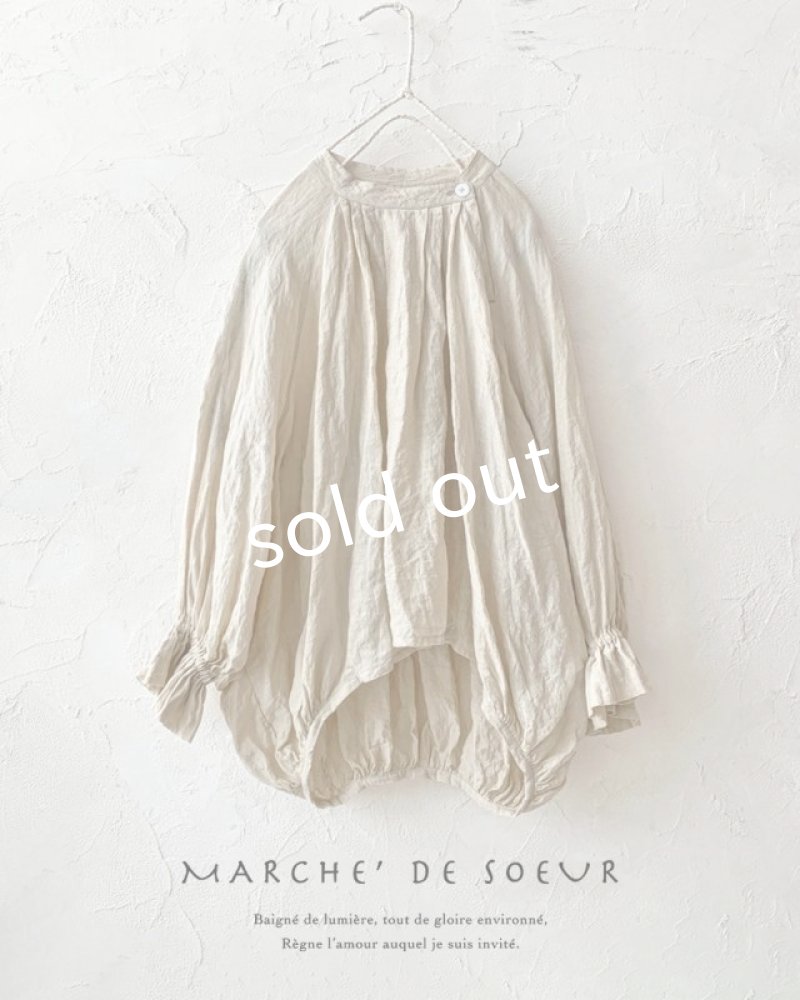 画像1: MARCHE' DE SOEUR／バルーンプルオーバー・エクリュ (1)