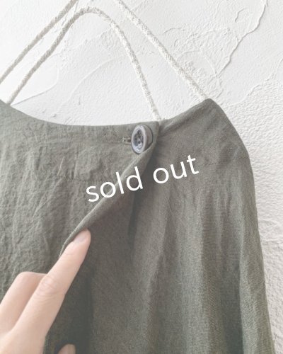 画像4: MARCHE' DE SOEUR/リネンワイドチュニック・カーキ