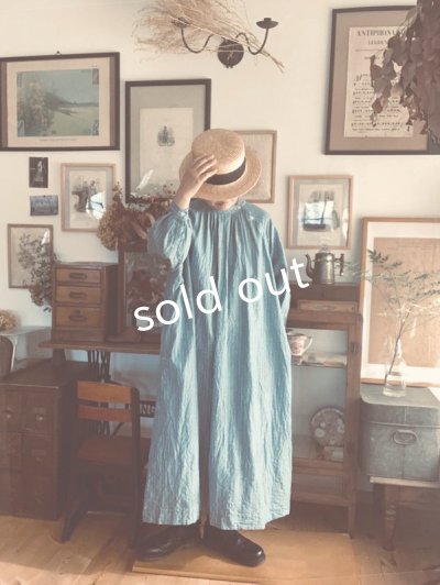 画像9: MARCHE' DE SOEUR/ワイドギャザーワンピース・カーキ