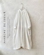 画像1: MARCHE' DE SOEUR／ワイドギャザーワンピース・オフ (1)