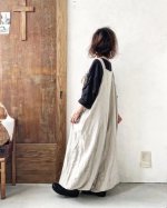 画像12: MARCHE' DE SOEUR／ピエロサロペット・オーガニックデニム (12)