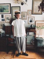 画像2: MARCHE' DE SOEUR／肩ボタンスリットベスト・オフ (2)
