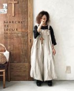 画像13: MARCHE' DE SOEUR／ピエロサロペット・オーガニックデニム (13)