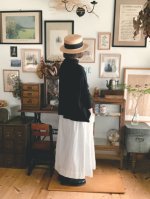画像3: MARCHE' DE SOEUR／ポケットスカート・白 (3)