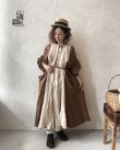 画像14: MARCHE' DE SOEUR／祈りのワンピース・アンティークブラウン×リトアニアジャガード (14)