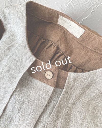 画像4: MARCHE' DE SOEUR/祈りのワンピース・アンティークブラウン×リトアニアジャガード