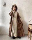 画像11: MARCHE' DE SOEUR／祈りのワンピース・アンティークブラウン×リトアニアジャガード (11)