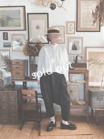 画像10: Reliure／サルエルパンツ・アンティークブラウン