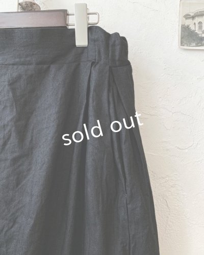 画像3: Reliure／サルエルパンツ・ヘリンボンブラック