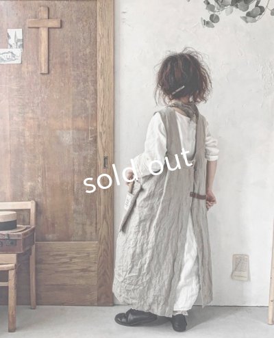 画像14: MARCHE' DE SOEUR／種蒔のエプロン・リトアニアリネン