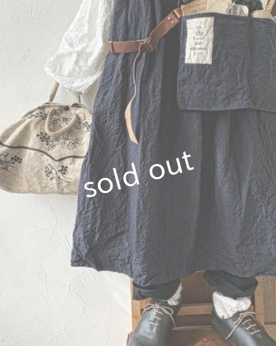 画像5: MARCHE' DE SOEUR/種蒔のエプロン・濃紺