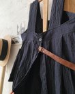 画像6: MARCHE' DE SOEUR／種蒔のエプロン・濃紺 (6)