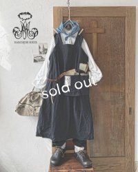MARCHE' DE SOEUR／種蒔のエプロン・濃紺