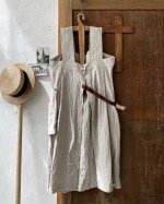 画像6: MARCHE' DE SOEUR／種蒔のエプロン・クラッシュリネン (6)