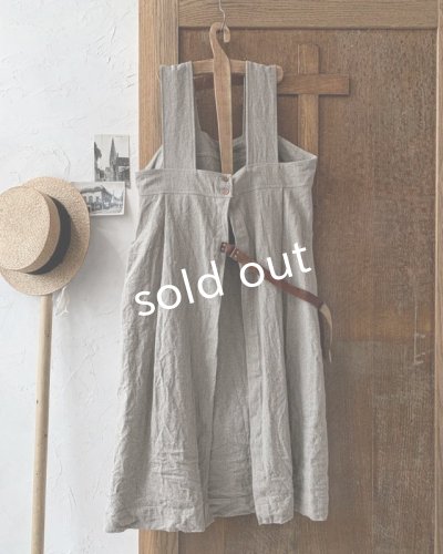 画像10: MARCHE' DE SOEUR／種蒔のエプロン・リトアニアリネン