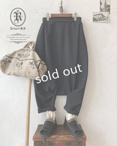 画像3: Reliure／サルエルパンツ・フォーマルブラック