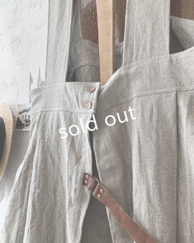 画像11: MARCHE' DE SOEUR／種蒔のエプロン・リトアニアリネン