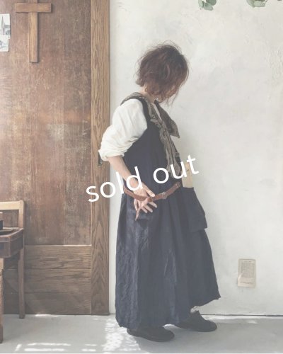 画像12: MARCHE' DE SOEUR/種蒔のエプロン・濃紺