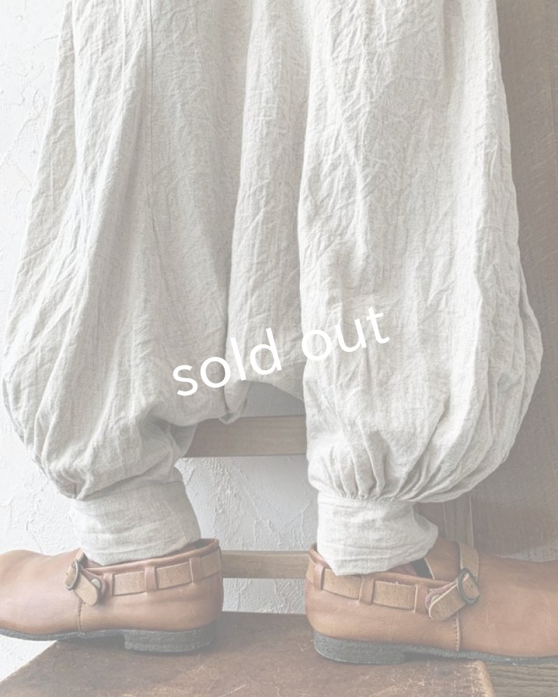 画像8: MARCHE' DE SOEUR/王様の吊りパンツ・生成り (8)
