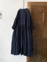 画像7: MARCHE' DE SOEUR/ターシャのワンピース・濃紺 (7)