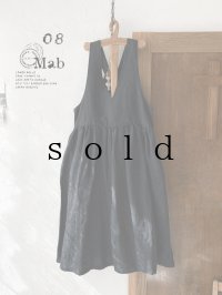 08mab/ジャンパースカート・ブラック